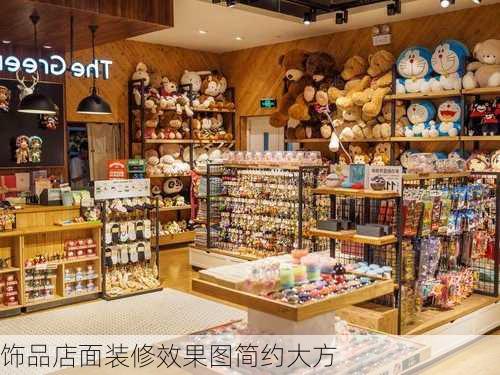 饰品店面装修效果图简约大方