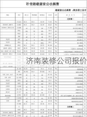 济南装修公司报价