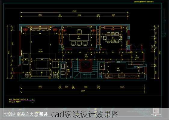 cad家装设计效果图