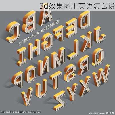 3d效果图用英语怎么说